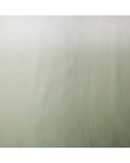 Light Green Ombre Silk Satin Fabric 110 Cms Width South Korea-D25002