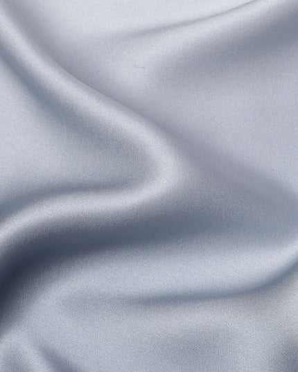 Grey Ombre Silk Satin Fabric 110 Cms Width South Korea-D25005