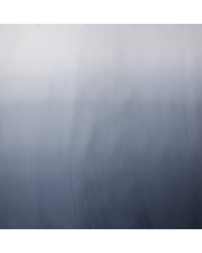 Grey Ombre Silk Satin Fabric 110 Cms Width South Korea-D25005