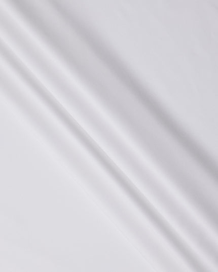 White Fancy Weave Cotton Shirting Fabric, Width 150 Cms, Made in Japan-D26063