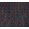 Blue Geometric Pure Silk Crepe Fabric 110cm - 1087252