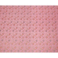Pink Multicolor Floral Design Viscose Fabric with Metallic Detailing, 110 Cms Width, India-D24795