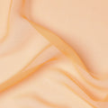 Peach Synthetic Plain Georgette Chiffon Fabric, 110 Cms Width, Made in India-D25933