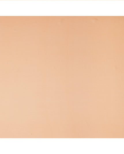Peach Synthetic Plain Georgette Chiffon Fabric, 110 Cms Width, Made in India-D25933
