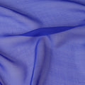 Lavender Blue Synthetic Plain Georgette Chiffon Fabric, 110 Cms Width, Made in India-D25935