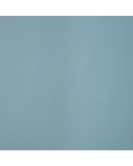 قماش صوف ممزوج سادة أزرق سماوي سوبر 120 للبدلات، 150 سم، الهند - D24973