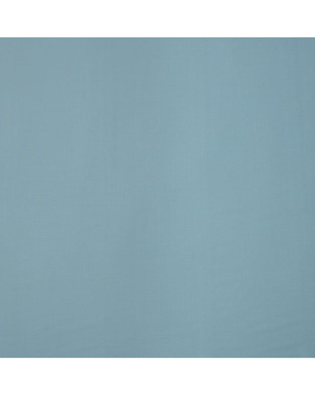 Sky Blue Plain Super 120's Blended Wool Suiting Fabric, 150 Cms, India-D24973