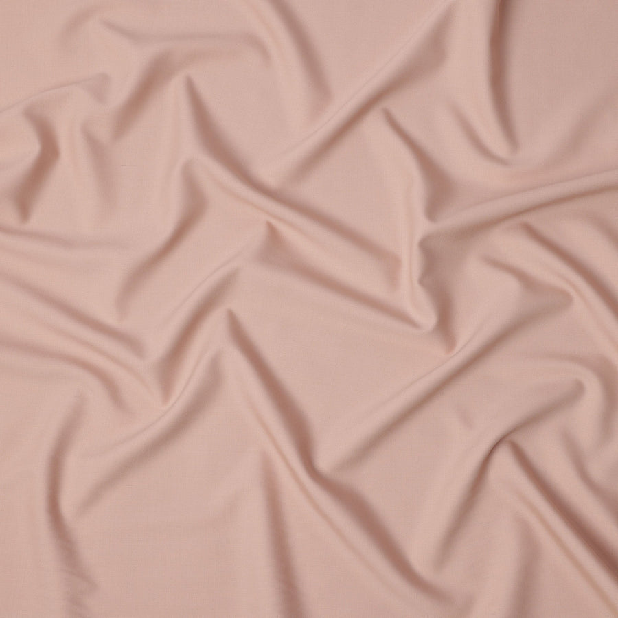 Peach Beige Premium Blended Poly Wool Suiting Fabric 150 Cm Width Smooth Finish Durable Breathable Wrinkle Resistant Fabric For Suits Blazers Trousers Formal Wear Made In India-D28860 Regal Fabrics