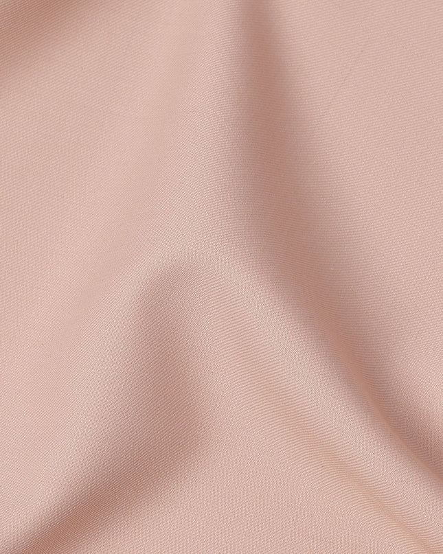 Peach Beige Premium Blended Poly Wool Suiting Fabric 150 Cm Width Smooth Finish Durable Breathable Wrinkle Resistant Fabric For Suits Blazers Trousers Formal Wear Made In India-D28860 Regal Fabrics