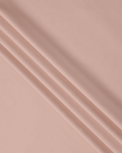 Peach Plain Super 120's Blended Wool Suiting Fabric, 150 Cms, India-D24974