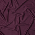 Maroon Plain Super 120's Blended Wool Suiting Fabric, 150 Cms, India-D24971