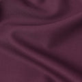 Maroon Plain Super 120's Blended Wool Suiting Fabric, 150 Cms, India-D24971
