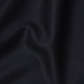 Black Plain Super 120's Blended Wool Suiting Fabric, 150 Cms, India-D24970