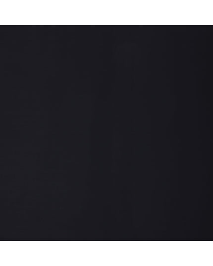 Black Plain Super 120's Blended Wool Suiting Fabric, 150 Cms, India-D24970