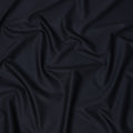Navy Blue Solid Super 150's Blended Wool Suiting Fabric, 150 Cms, India-D24699