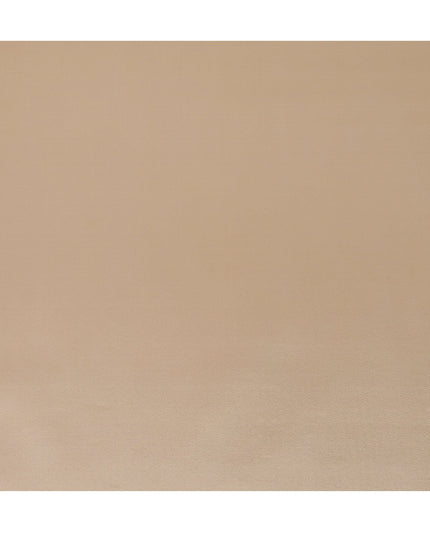 قماش حرير خالص فاخر بلون بني جمل، عرض 110 سم، فرنسا - D25462