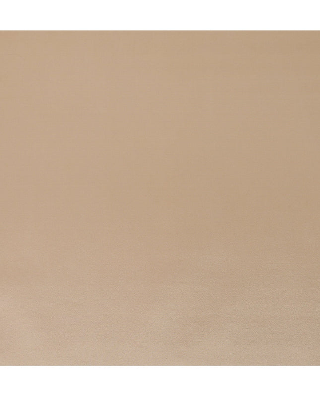 قماش حرير خالص فاخر بلون بني جمل، عرض 110 سم، فرنسا - D25462