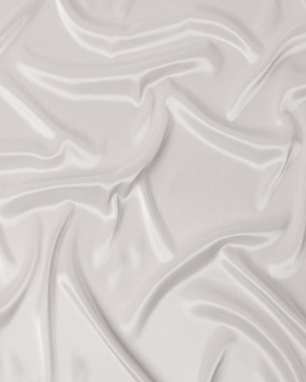 Ivory Premium Pure Silk Lame Fabric 110 Cms Width, France-D25460