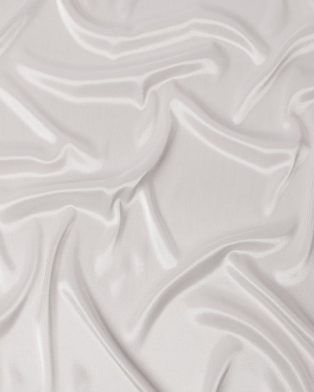 Ivory Premium Pure Silk Lame Fabric 110 Cms Width, France-D25460