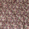 Multicolor Abstract Floral Jacquard Viscose Crepe 110cm