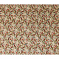 Beige Abstract Floral Jacquard Viscose Crepe 110cm