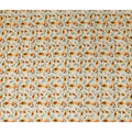 Yellow Sunflower Floral Jacquard Viscose Crepe 110cm