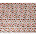 Pink Sunflower Floral Jacquard Viscose Crepe 110cm