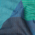 Blue Teal Geometric Leaf Printed Cotton Voile Fabric 150 Cms Width Lightweight Soft Breathable Dress Material Made In India-D27857 Regal Fabrics