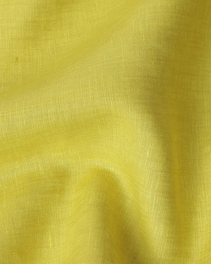 Golden Yellow Linen Linen Fabric 150cm