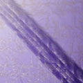 قماش شيفون حريري بلون لافندر مع لوركس معدني، عرض 110 سم، كوريا الجنوبية - D24816