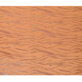 Orange Wave Pattern Silk Chiffon Fabric with Metallic Lurex, 110 Cms, South Korea-D25491