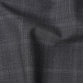 Charcoal Grey Premium Italian Blended Wool Suiting Fabric, 3.75 Mtrs with 150 Cms Width, Imported from Italy-D25448