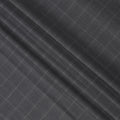 Charcoal Grey Premium Italian Blended Wool Suiting Fabric, 3.75 Mtrs with 150 Cms Width, Imported from Italy-D25448