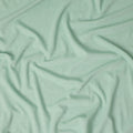 Mint Green Solid Wrinkle Texture Poly Georgette Fabric Soft Flowy Lightweight Design 150 Cms Width Made in Japan-D27460