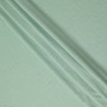 Mint Green Solid Wrinkle Texture Poly Georgette Fabric Soft Flowy Lightweight Design 150 Cms Width Made in Japan-D27460