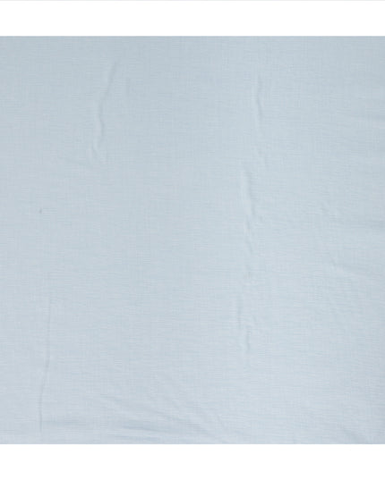 Light Blue Solid Wrinkle Texture Poly Georgette Fabric Soft Flowy Lightweight Design 150 Cms Width Made in Japan-D27459 Regal Fabrics