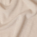 Beige Solid Wrinkle Texture Poly Georgette Fabric Soft Flowy Lightweight Design 150 Cms Width Made in Japan-D27458
