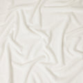 Ivory Solid Wrinkle Texture Poly Georgette Fabric Soft Flowy Lightweight Design 150 Cms Width Made in Japan-D27457