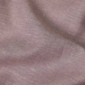 Mauve Pink Linen Yarn Dyed Fabric India 150cm