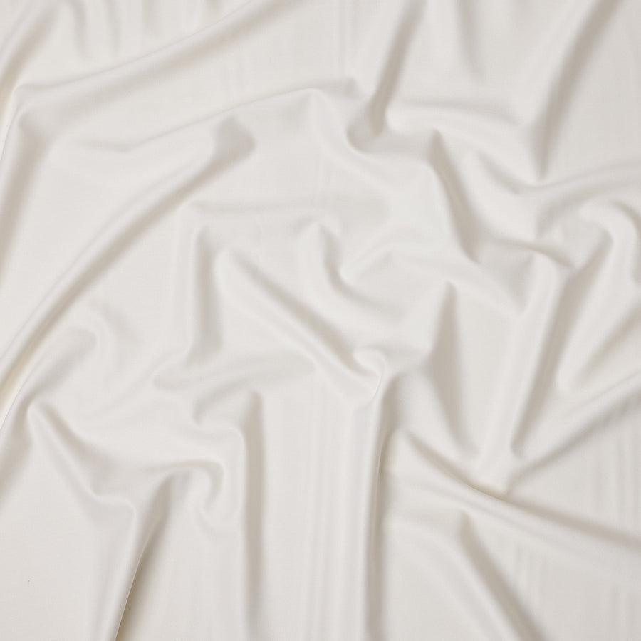 Ivory Premium Super 120’s Italian Wool Suiting Fabric, Width 150 cms, 3.50 Mtrs Cut, Made in India-D26791