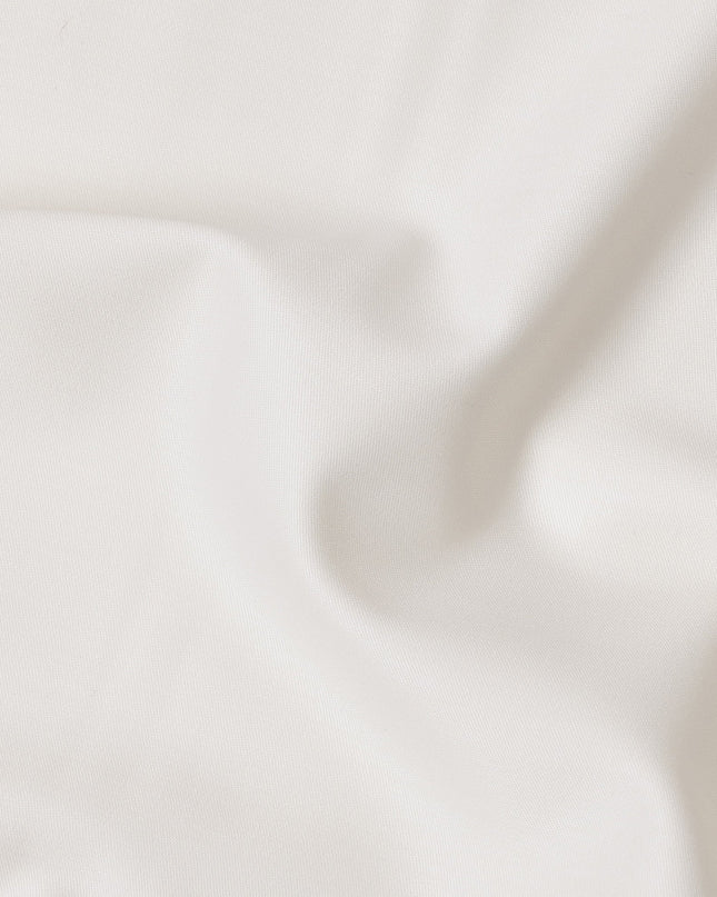 Ivory Premium Super 120’s Italian Wool Suiting Fabric, Width 150 cms, 3.50 Mtrs Cut, Made in India-D26791