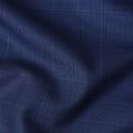 Super 130 Blue Italian Wool Suiting Fabric 150cm