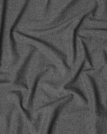 Super 120 Grey Italian Wool Suiting Fabric 150cm