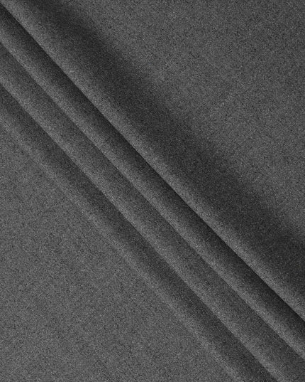 Super 120 Grey Italian Wool Suiting Fabric 150cm