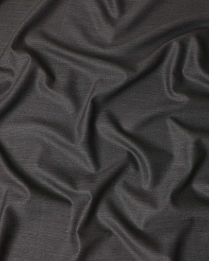 Super 150 Grey Italian Wool Suiting Fabric 150cm