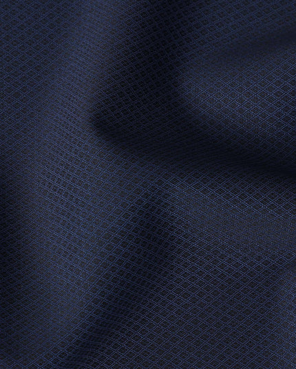 Super 130 Blue Italian Wool Suiting Fabric 150cm