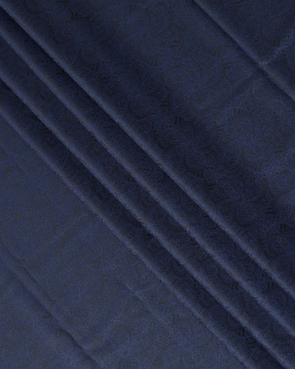 Super 130 Blue Italian Wool Suiting Fabric 150cm