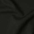 Super 130 Black Italian Wool Suiting Fabric 150cm