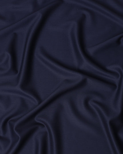 Super 120 Blue Italian Wool Suiting Fabric 150cm