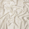 Cream Floral Self-Design Pure Silk Satin Fabric 140 Cms Width Made in China-D24882